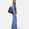 La Medusa Leather Tote