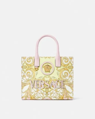 La Medusa Printed Small Canvas Tote La Medusa Printed Small Canvas Tote