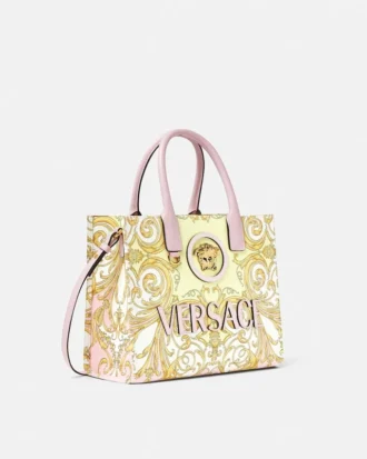 La Medusa Printed Small Canvas Tote La Medusa Printed Small Canvas Tote