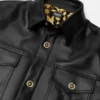 Leather Overshirt