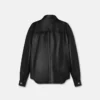 Leather Overshirt
