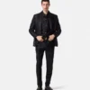 Leopard Jacquard Formal Pants