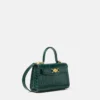 Medusa ’95 Small Croc-Effect Top-Handle