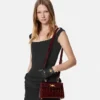 Medusa ’95 Small Croc-Effect Top-Handle