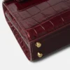 Medusa ’95 Small Croc-Effect Top-Handle