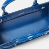 Medusa ’95 Small Croc-Effect Tote