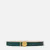 Medusa Biggie Croc-Effect Belt 3 cm