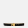 Medusa Biggie Leather Belt 3 cm