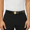 Medusa Biggie Leather Belt 3 cm