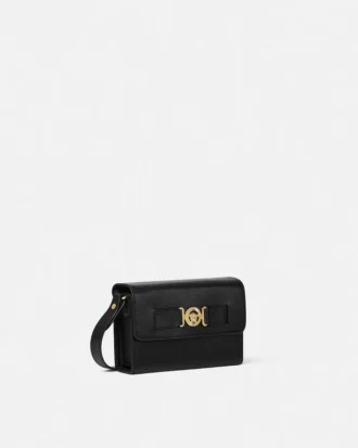 Medusa Biggie Leather Messenger Bag