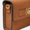 Medusa Biggie Nabuck Messenger Bag