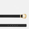 Medusa Heritage Leather Belt 3 cm