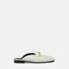 Medusa Leather Slippers
