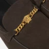 Medusa Suede Slippers