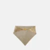 Metal Mesh Bandana Necklace
