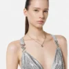 Metal Mesh Gown