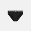Nylon-Blend Swim Briefs