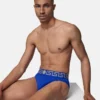 Nylon-Blend Swim Briefs