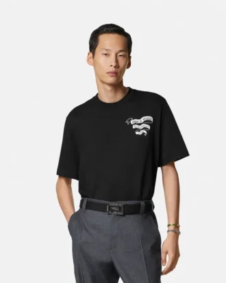 Printed Cotton-Jersey Regular T-Shirt