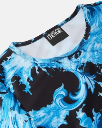 Printed Crop Top