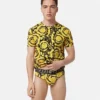 Printed Jacquard Cotton-Jersey Briefs