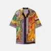 Printed Silk Twill Regular Shirt