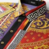 Printed Silk Twill Regular Shirt