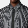 Printed Silk Twill Regular Shirt