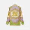 Printed Silk Twill Regular Shirt