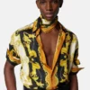 Printed Silk Twill Scarf 45 cm