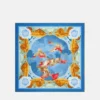 Printed Silk Twill Scarf 90 cm