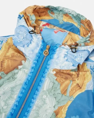 Printed Windbreaker