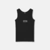 Ribbed Stretch Cotton Tank Top
