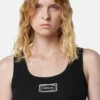 Ribbed Stretch Cotton Tank Top