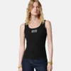 Ribbed Stretch Cotton Tank Top