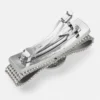 Right Metal Mesh Gianni Ribbon Hair Clip