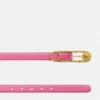 Safety Pin Leather Belt 2 cm
