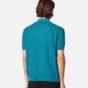 Silk-Cotton Knit Polo