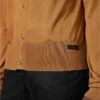 Silk-Cotton Knit Polo Cardigan