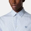 Striped Cotton-Poplin Slim Shirt