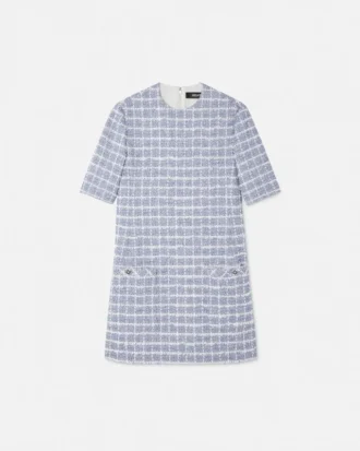 Tweed A-line Mini Dress