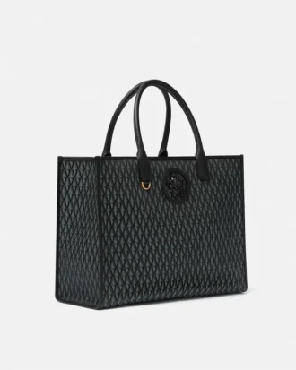 V Allover La Medusa Large Tote Bag