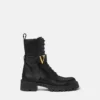 V Leather Boots 45 mm
