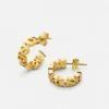 Versace Logo Earrings