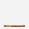 Versace Logo Leather Belt 1.5 cm