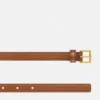 Versace Logo Leather Belt 1.5 cm