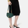 Virtus Small Leather Shoulder Bag