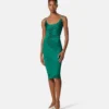 Viscose-Jersey Midi Dress