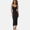 Viscose Knit Midi Dress