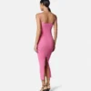 Viscose Knit Midi Dress